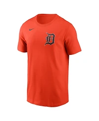 Nike Men's Spencer Torkelson Orange Detroit Tigers Name & Number T-Shirt