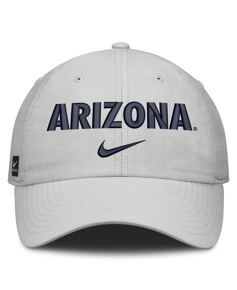Nike Men's and Women's Gray Arizona Wildcats 2026 On-Field Gameday Club Adjustable Hat