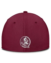 Nike Men's Garnet Florida State Seminoles Rise On-Field Swoosh Flex Dri-fit Hat