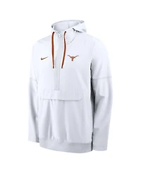 Nike Men's White Texas Longhorns 2026 Sideline Anorak Half-Zip Hoodie