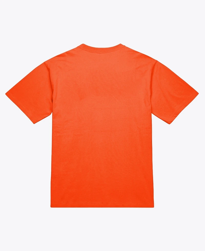 Mitchell & Ness Men's Orange New York Knicks Basic T-Shirt