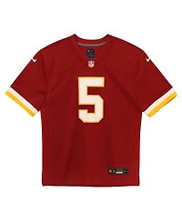 Nike Toddler Jayden Daniels Burgundy Washington Commanders Team Game Jersey