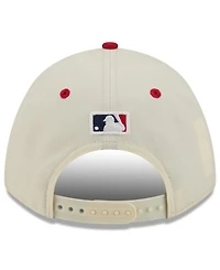 New Era Big Boys and Girls Cream/Red San Francisco Giants Usa 250 9FORTY M-Crown Adjustable Hat