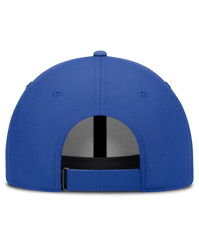 Nike Men's Royal Los Angeles Dodgers Club Uv Dri-fit Adjustable Hat