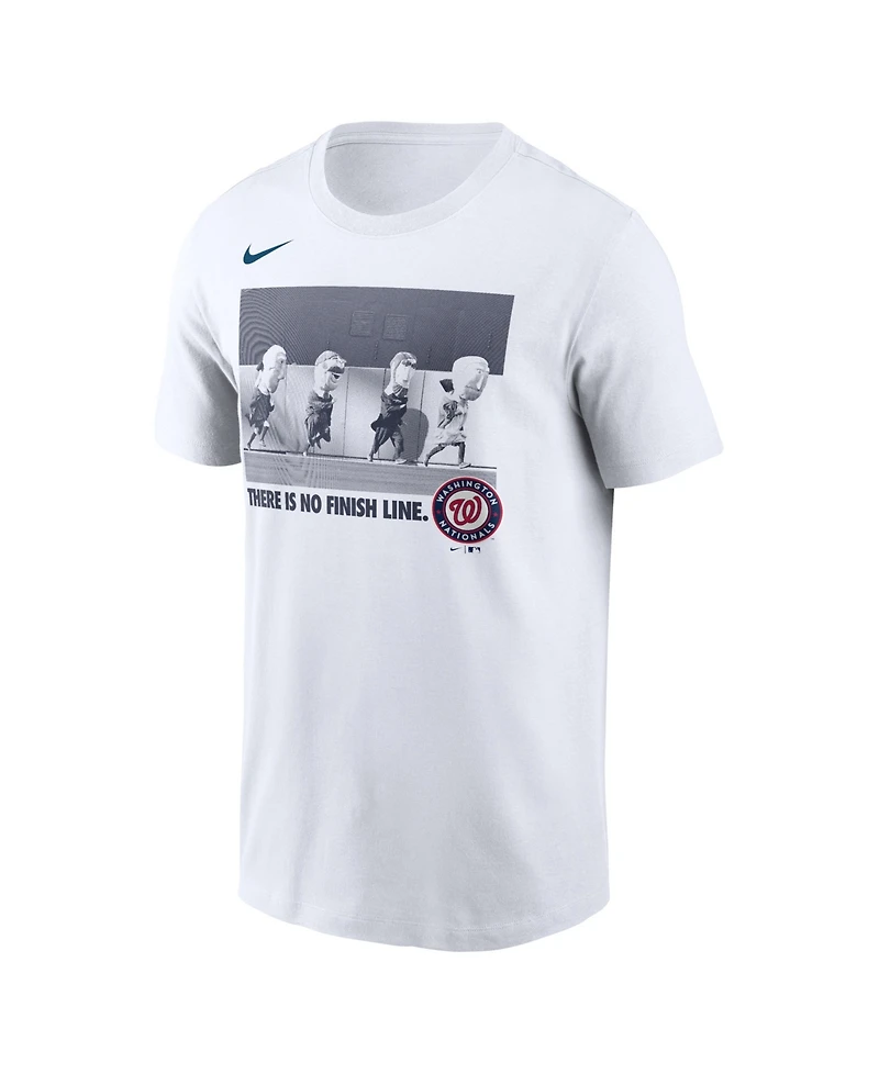 Nike Men's White Washington Nationals Local T-Shirt