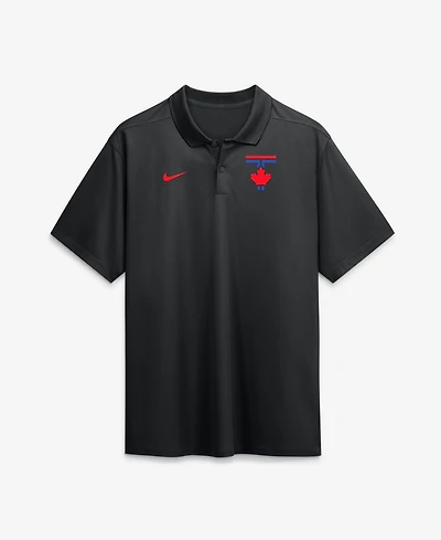 Nike Men's Black Toronto Blue Jays City Connect Victory Dri-fit Polo Shirt