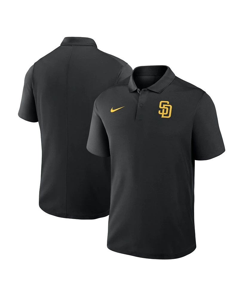 Nike Men's Black San Diego Padres Dri-fit Victory Polo Shirt