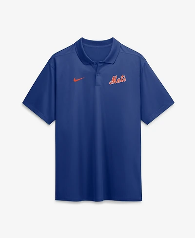 Nike Men's Royal New York Mets Dri-fit Victory Polo Shirt