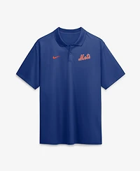 Nike Men's Royal New York Mets Dri-fit Victory Polo Shirt