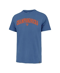 '47 Brand Men's Blue New York Knicks 2026 Nba Finals Champions Franklin T-Shirt