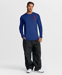 Nike Men's Royal Philadelphia Phillies 2-Hit Legend Dri-fit Long Sleeve T-Shirt