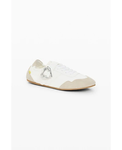 Desigual Women's Leather Buckle Sneaker