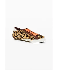 Desigual Women's Animal Print Sneakers Leather