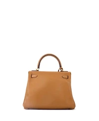 Pre-Owned HERMES Kelly 25 Handbag Swift with Gold Hardware