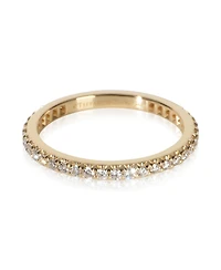 Pre-Owned Tiffany & Co Yellow Gold Diamond Soleste Eternity Band