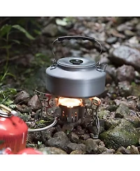 Piscifun Whistling Camping Kettle Aluminum Alloy Portable Coffee Pot with Storage Bag