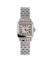 Pre-Owned Cartier Santos Demoiselle Quartz Watch in Stainless Steel 20mm