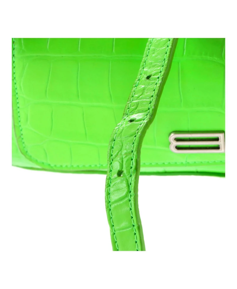 Pre-Owned Balenciaga Medium Xx Flap Street Shoulder Bag Embossed Leather