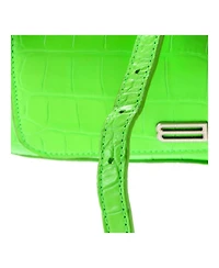 Pre-Owned Balenciaga Medium Xx Flap Street Shoulder Bag Embossed Leather