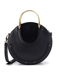 Pre-Owned Chloe Medium Pixie Crossbody Bag Leather and Suede