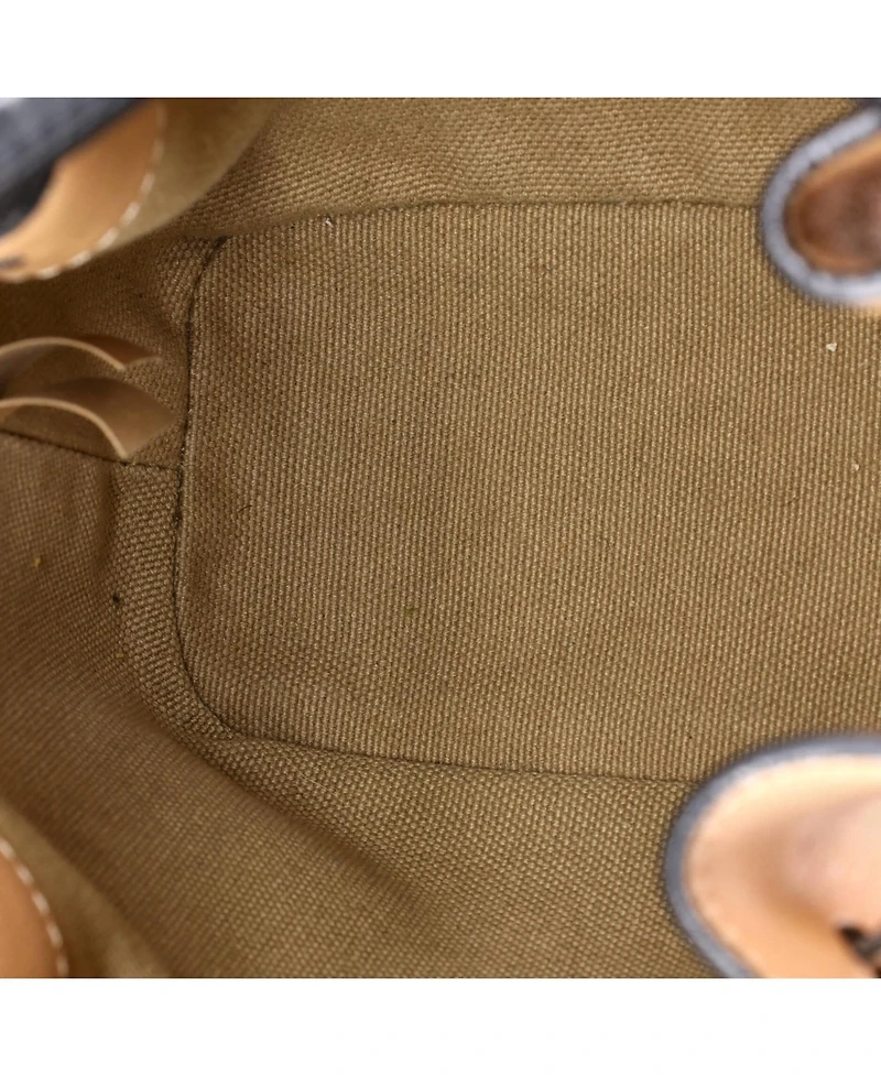 Pre-Owned Chloe Small Gala Bucket Bag Leather
