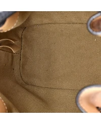 Pre-Owned Chloe Small Gala Bucket Bag Leather