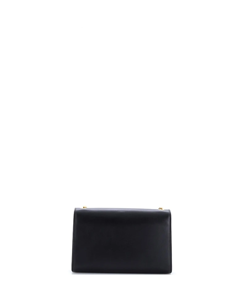 Pre-Owned Saint Laurent Medium Classic Monogram Tassel Crossbody Bag Leather