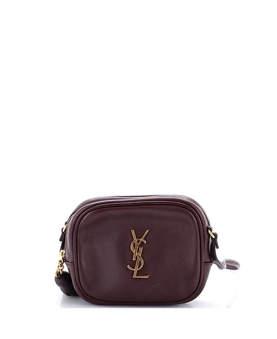 Pre-Owned Saint Laurent Small Classic Monogram Blogger Crossbody Bag Leather