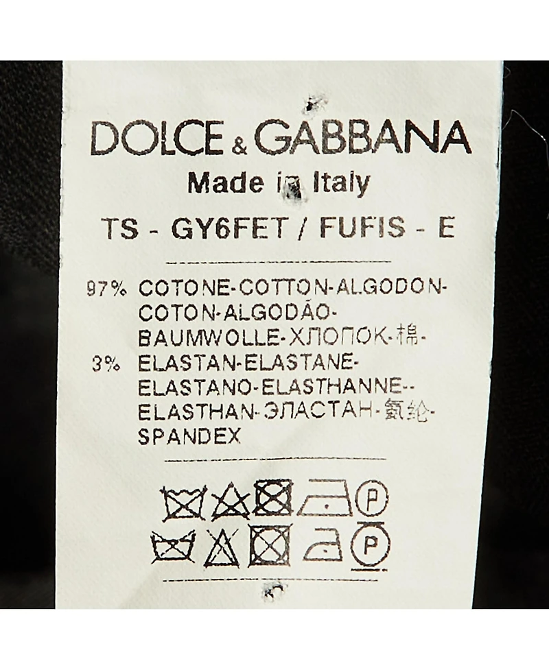 Pre-Owned Dolce & Gabbana Men's Cotton Pants