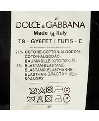 Pre-Owned Dolce & Gabbana Men's Cotton Pants