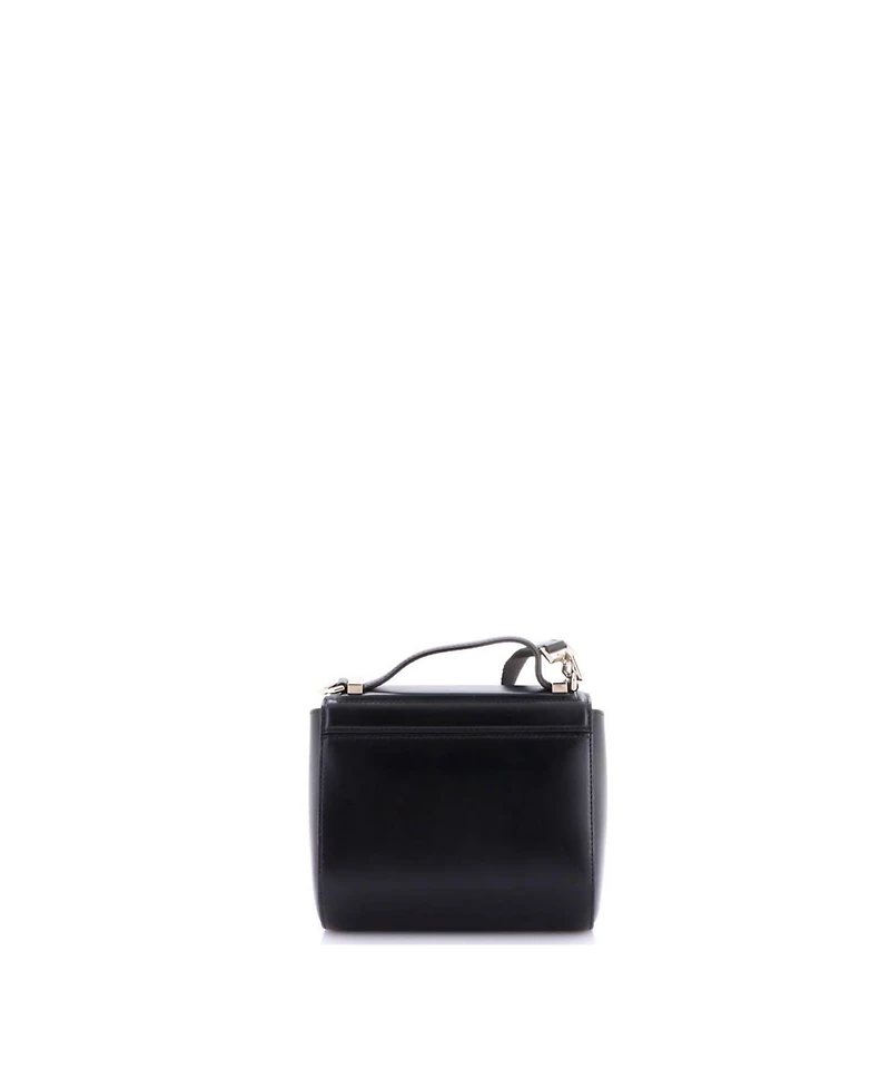 Pre-Owned Givenchy Mini Logo Strap Pandora Box Bag Leather