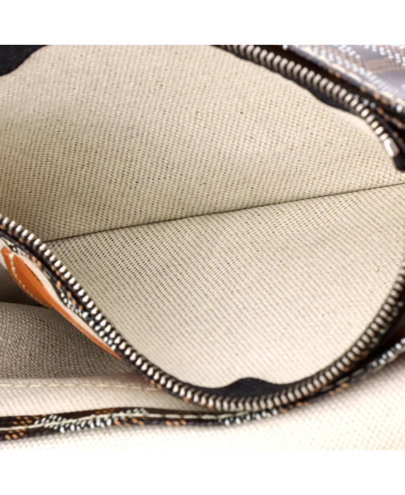 Pre-Owned Goyard Plumet Clutch Wallet Printed Coated Canvas