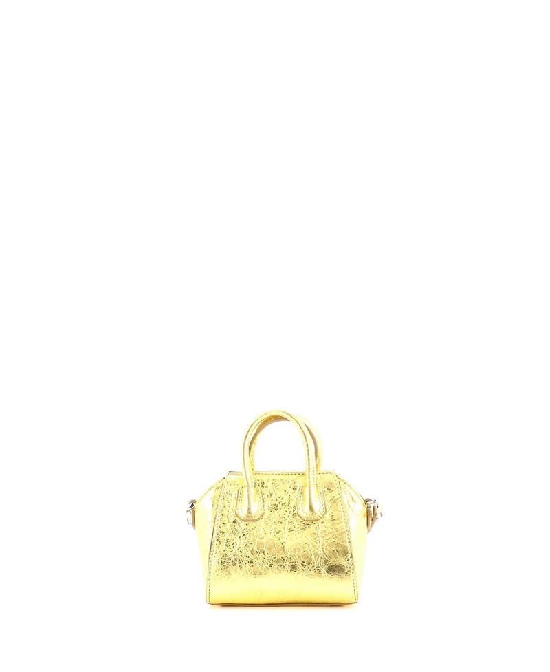 Pre-Owned Givenchy Micro Antigona Bag Leather
