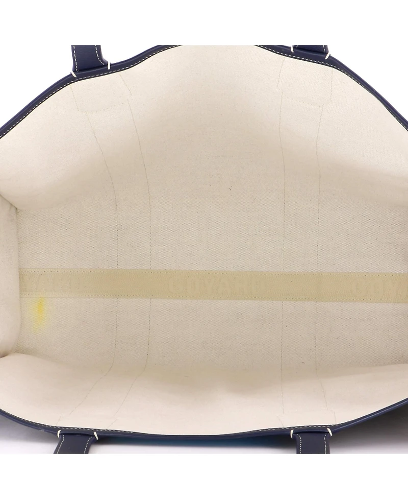 Pre-Owned Goyard Mm Villette Tote Printed Coated Canvas