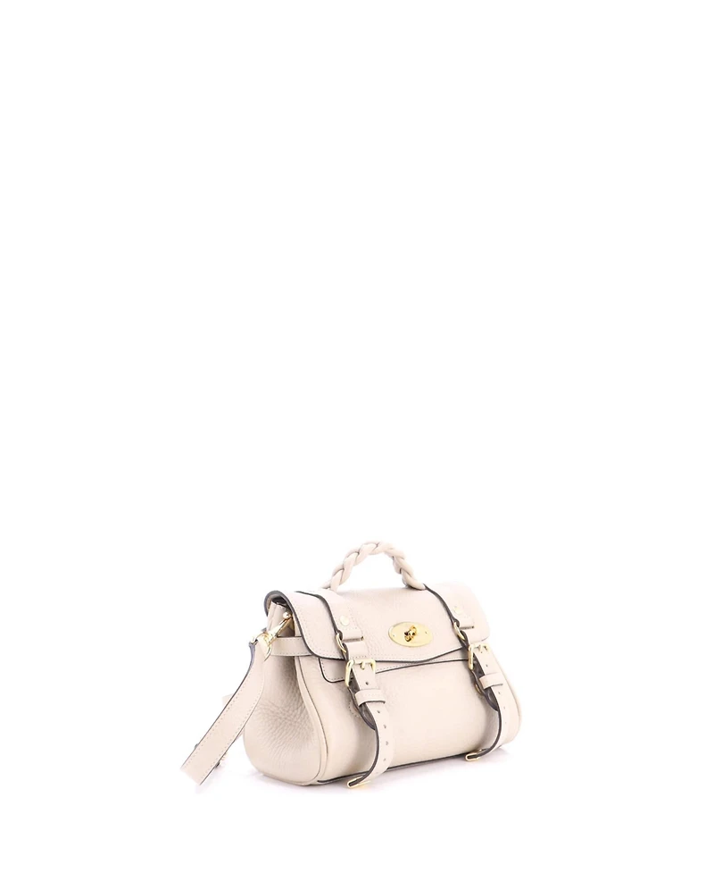 Pre-Owned Mulberry Mini Alexa Satchel Nm Leather