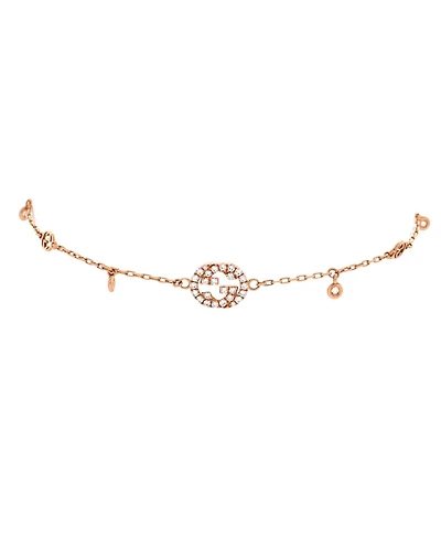 Pre-Owned Gucci Interlocking G Chain Bracelet