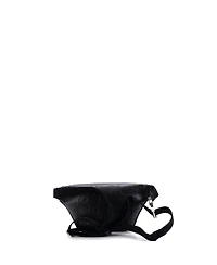 Pre-Owned Gucci Small Belt Bag Gg Embossed Perforated Leather