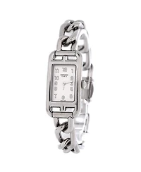 Pre-Owned HERMES Nantucket Quartz Watch in Stainless Steel 17mm