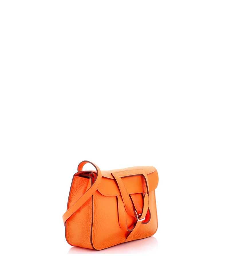 Pre-Owned HERMES 25 Halzan Bag Clemence