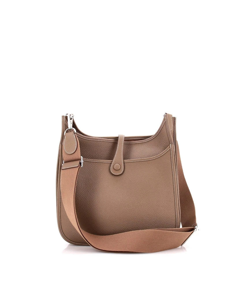 Pre-Owned HERMES Pm Evelyne Bag Gen Iii Clemence