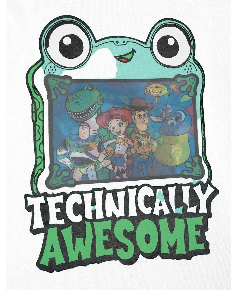 Toy Story Toddler Boys (2T - 4T) Holographic Short Sleeve T-Shirt