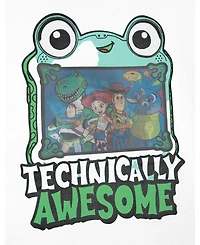 Toy Story Toddler Boys (2T - 4T) Holographic Short Sleeve T-Shirt