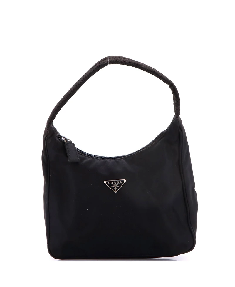 Pre-Owned Prada Mini Hobo Tessuto