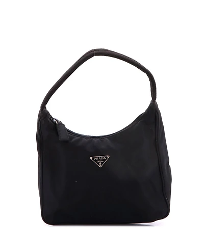 Pre-Owned Prada Mini Hobo Tessuto