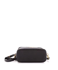 Pre-Owned Prada Mini Convertible Top Handle Vanity Shoulder Bag Vitello Daino