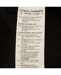 Pre-Owned Dolce & Gabbana Women's Cotton Dg Family Patch Hoodie
