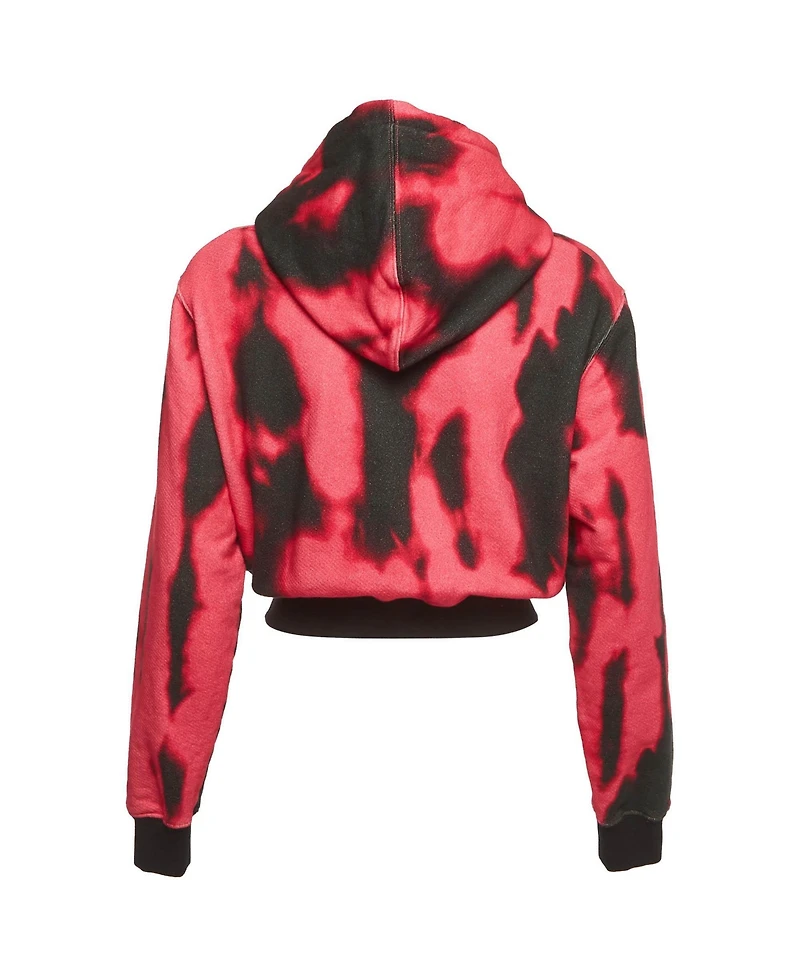Pre-Owned Off-White Women's Logo Print Jersey Hoodie