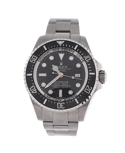 Pre-Owned Rolex Oyster Perpetual Deepsea Sea-Dweller Automatic Watch in Stainless Steel and Cerachrom 44mm