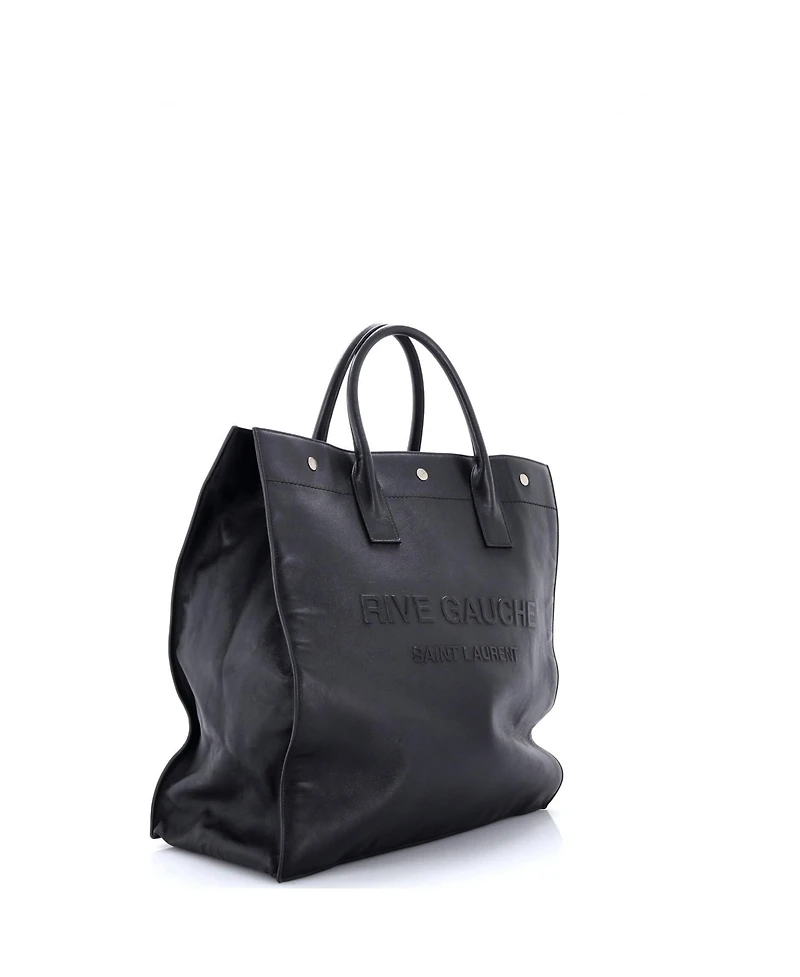 Pre-Owned Saint Laurent Tall Rive Gauche Shopper Tote Leather