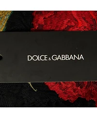 Pre-Owned Dolce & Gabbana Women's Floral Embroidered Cotton Blend Short Skirt